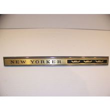 1965 CHRYSLER NEW YORKER EMBLEM OEM #2528446