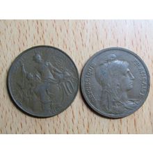 France Republic 1916 10 Centimes Coin