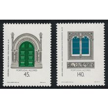 Azores Churches Manoeline Architecture 2v 1994 MNH SG#545-546