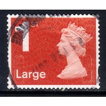 GB 2015 QE2 1st Large Letter Machin used SG U3036 MBIL ( F1443 )