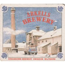 BEER MAT - ARKELLS BREWERY - KINGSDOWN SWINDON - (Cat No 037) - (1987)