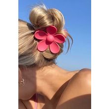 Rose Flower Hair Claw Clip