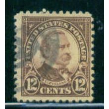 Used 564 12c Grover Cleveland Barely Clears A15953