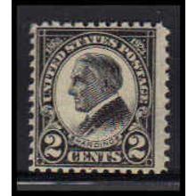 610 2c Warren Harding Average Plus MNH O0926
