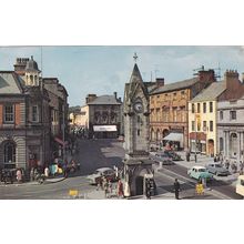 Market Square Penrith Cumberland Postcard (CU72436)