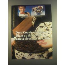 1985 Nabisco Oreo Cookies n' Cream Ice Cream Ad