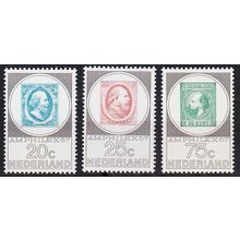 NIEDERLANDE NETHERLANDS [1967] MiNr 0880-82 ( **/mnh )