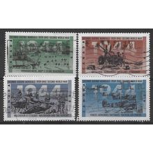 CAN 1994 (SET) ' 50TH ANN END OF SECOND WORLD WAR' (4v) FINE USED (EBID71-311)