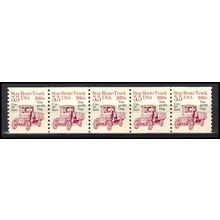 2125a 5.5c Star Route Truck Very Fine MNH Dry Gum PNC 1/5 X0535