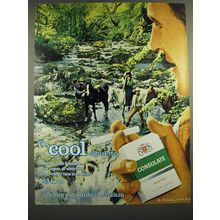 1968 Consulate Cigarettes Ad - The Cool Cigarette