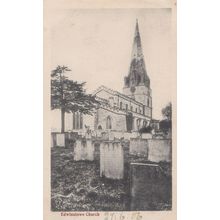 Edwinstowe Church Nottingham Village Old Postcard