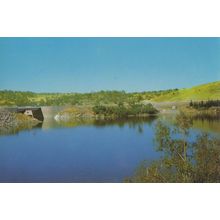 Lake Jindabyne Dam & River Wall Australia Postcard