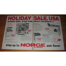 1972 Norge Appliances Ad - Holiday sale, USA