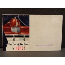 Nash Presents A "Million Dollar Beauty" Sales Brochure 1942