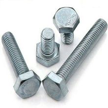 M5 / 5mm FULLY THREADED SET SCREW GRADE 8.8 ZINC HEXAGON HEX HEAD BOLTS SCREWS