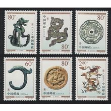 China Chinese Dragon Artefacts 6v 2000 MNH SG#4473-4478 MI#3125-3130