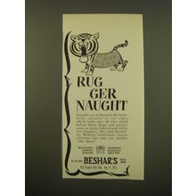 1961 Beshar's Rugs Advertisement - Rug Ger Naught