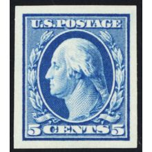 347, Mint Superb NH 5¢ - Stunning! - Stuart Katz