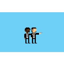 Pulp Fiction 5 Poster Canvas Movie Film Print A0 A1 A2 A3 A4 A5 A6 Art Wall Deco