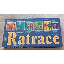 Vintage Rat Race Board Game, Waddingtons 1973 Blue Box LOVELY RARE GAME