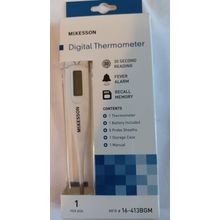 McKesson Oral Digital Thermometer Stick LCD Display 16-415GMHT new in package