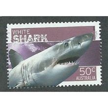 AUS 2006 50c 'DANGEROUS AUSTRALIANS - SHARK ' FINE USED (EBID34-531)