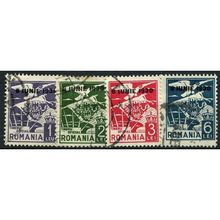 1930 4 different values - #463 fine used (o) - Official