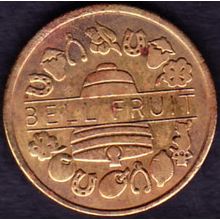 Great Britain Token Bell Fruit 24 Pence