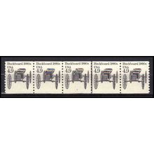 2124 4.9c Buckboard Very Fine MNH Dry Gum PNC 4/5 X0258