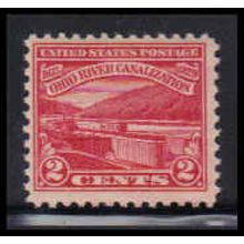 681 2c Ohio River Just Clears MNH O4356