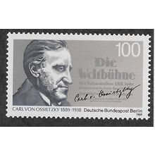 BERLIN - 1989 U/M 100pf 'C. VON OSSIETZKY' (EBID66-067)
