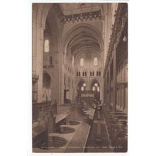 Buckfast Abbey Church Interior Devon Postcard 9236