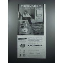 1954 Thermador Ad - Bilt-In Electric Ranges