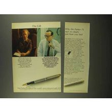 1966 Parker 75 Pen Ad - The Gift