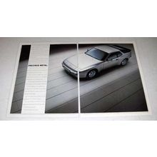 1987 Porsche 944 Car Ad - Precious Metal