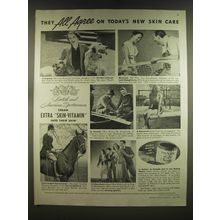 1939 Pond's Cold Cream Ad - Lady Rosemary Gresham, Ann Shaughnessy