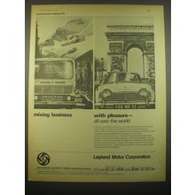 1966 Leyland Motor Corporation Advertisement - mixing business with pleasure