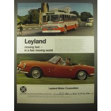 1966 Leyland Motor Corporation Ad - Leyland moving fast - in a fast moving world