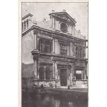 San Giorgio Degli Schiavoni Of Morte Venezia Old Postcard