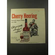 1953 Cherry Heering Liqueur Advertisement - All your guests will enjoy it