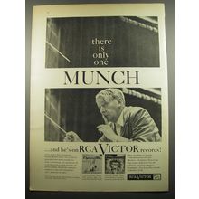 1955 RCA Victor Records Advertisement - Charles Munch