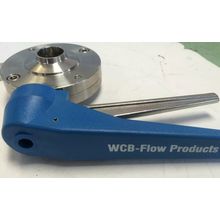 NEW WCB-FLOW 316L PRODUCTS 316L STAINLESS 22mm SOCKET WELD BUTTERFLY VALVE,BQ