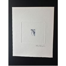France Epreuve d'artiste projet Marianne non retenu René Quillivic bleu sans VF