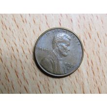 1971s USA 1 Cent Lincoln Memorial Coin