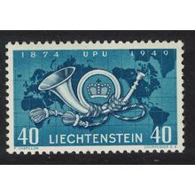 Liechtenstein 75th Anniversary of UPU 1949 MNH SG#279