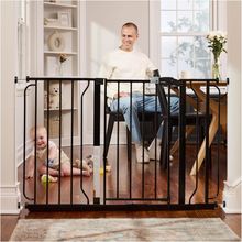 Regalo Easy Step 49-Inch Extra Wide Baby Gate, Includes 4-Inch and 12-Inch Exten