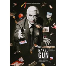THE NAKED GUN FROM THE FILES OF POLICE SQUAD (1988) 3 Poster Canvas Movie Film P
