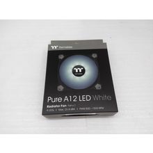 New Thermaltake Pure A12 LED White Radiator Fan single CL-F109-PL12WT-B