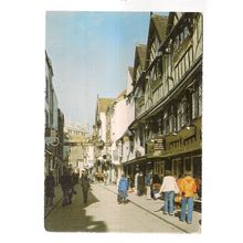 YORK. used postcard 1988.. Stonegate =