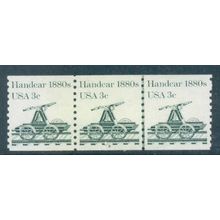 1898 3c Handcar Very Fine MNH Dry Gum PNC 2/3 W0479